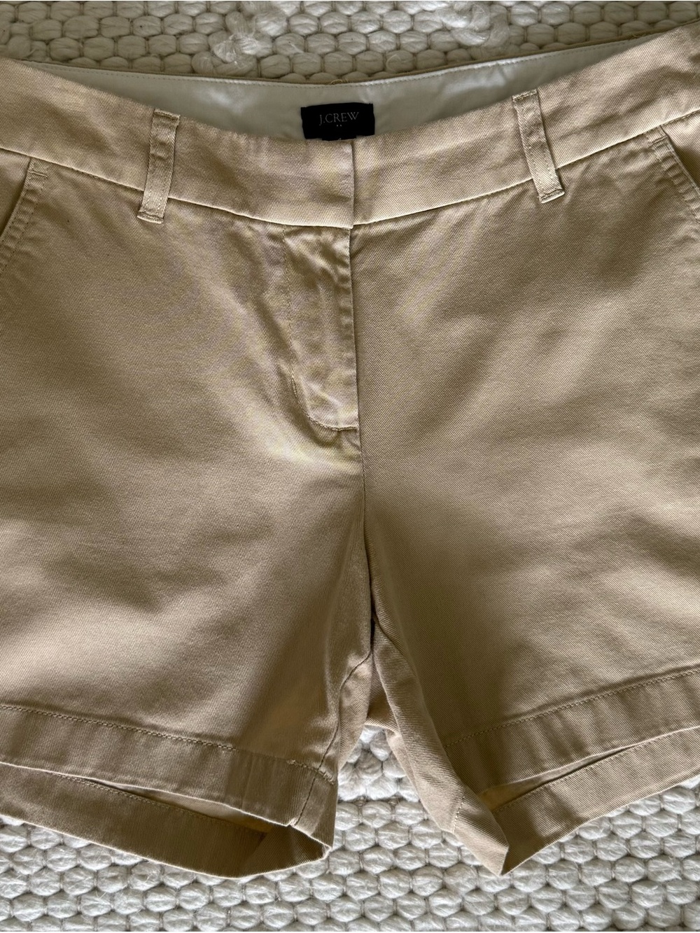 J. Crew Women's Tan Chino Shorts